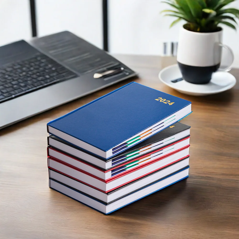 Custom Logo A5 Multifunctional Business Gift Box Set Leather Office Stationery Includes Diary Power Bank Wireless Charging Smart