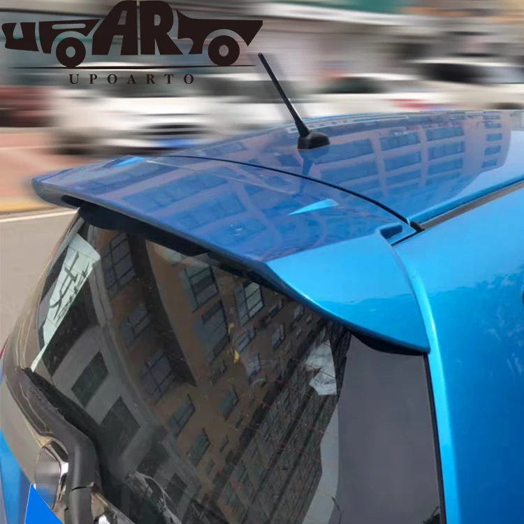 Техническое перевооружение автозапчасти ABS углеродное волокно заднее крыло спойлер для Honda Fit Jazz 2008 2009 2010 2011