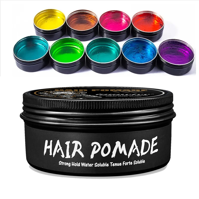 Pomade Water Based Lasting Hold Styling bacera para el cabello 100/150/200ml Custom Styling Hair Pomade for men