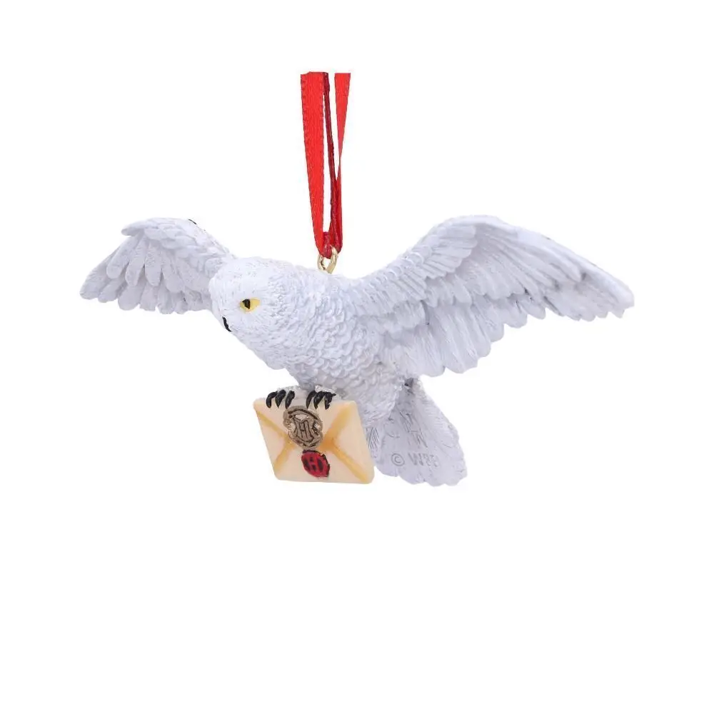 Simplified Style Snow White Mini Animals Flying Sea Gull Owl Birds Sculpture Statue Hot Sale Resin Crafts Hanging Ornament Decor
