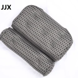 Washable and comfortable 4D mesh luxurious headrest soft and washable spa bath pillow  with suction cup