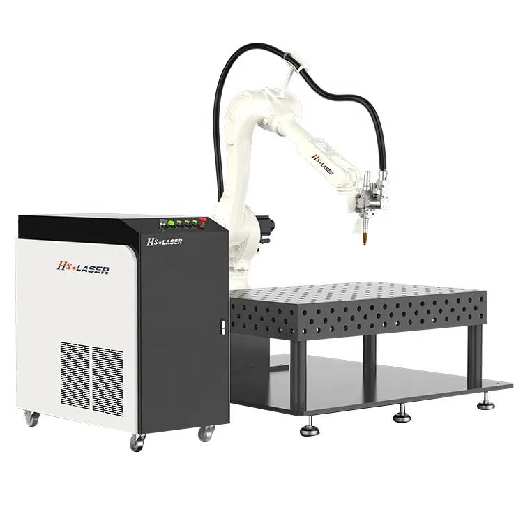 Automatic Laser Weld Machine With Head Welding Hs High Precision Sheet Metal Laser Welding Machine