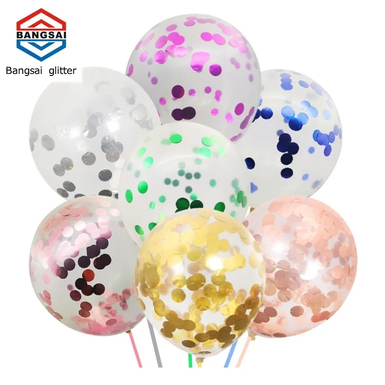 Sequin Balloon Wedding  Latex Glitter Balloons Confetti Balloons For Wedding And Birthday