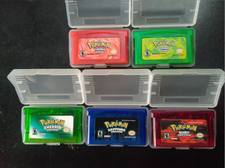 2022 Popular Pokemen For GBA Games For GBA Cards