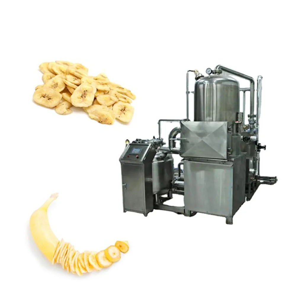 Small Fruit And Vegetable Chips Vacuum Fryer Frying Machine