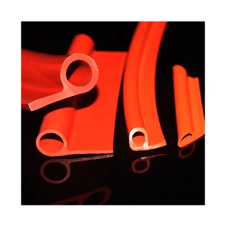 Customization P shape waterproof anti-aging food grade heat resistant oven rubber door seal strip silicone strips