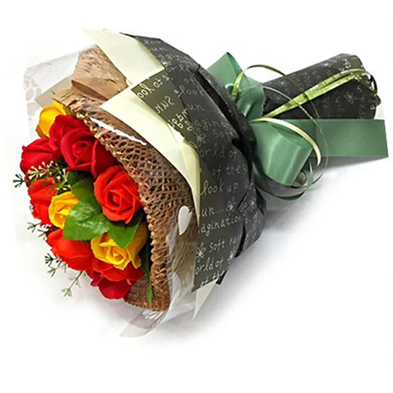 
Creative Custom DIY Wrapping Gift Paper Logo Honeycomb Stretched Flower Wrapping Packaging Paper 
