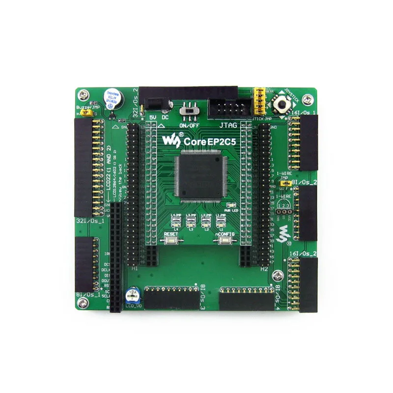 Обучающая плата Waveshare EP2C5T144C8N FPGA макетные платы для