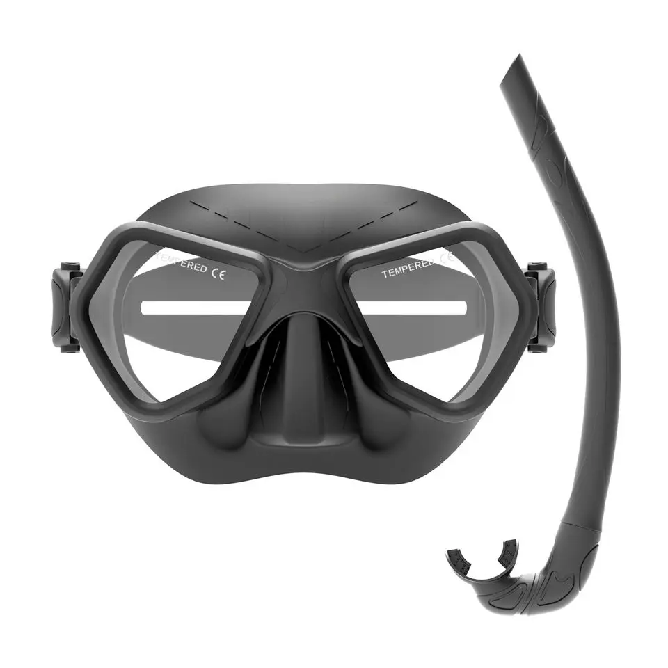 Diving Spearfishing equipment wholesale price free diving equipment wolf diving mask with snorkel tube