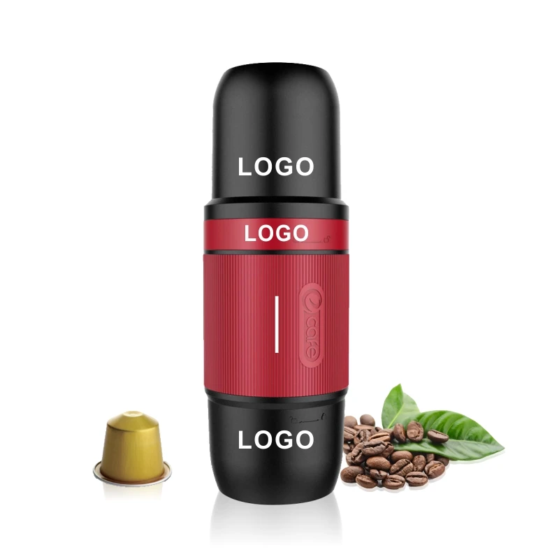 Italian mini small battery car powered  capsule espresso electric portable coffee maker for travel outdoor