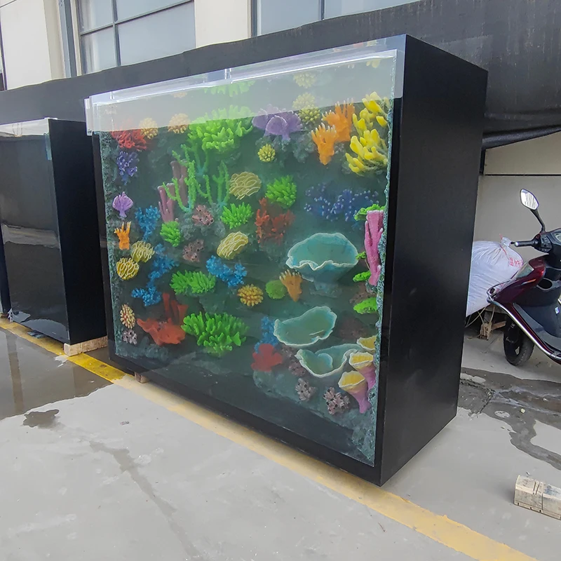 Bestselling jellyfish aquarium rimless ultra clear acrylic glass 2000 liter fish tank