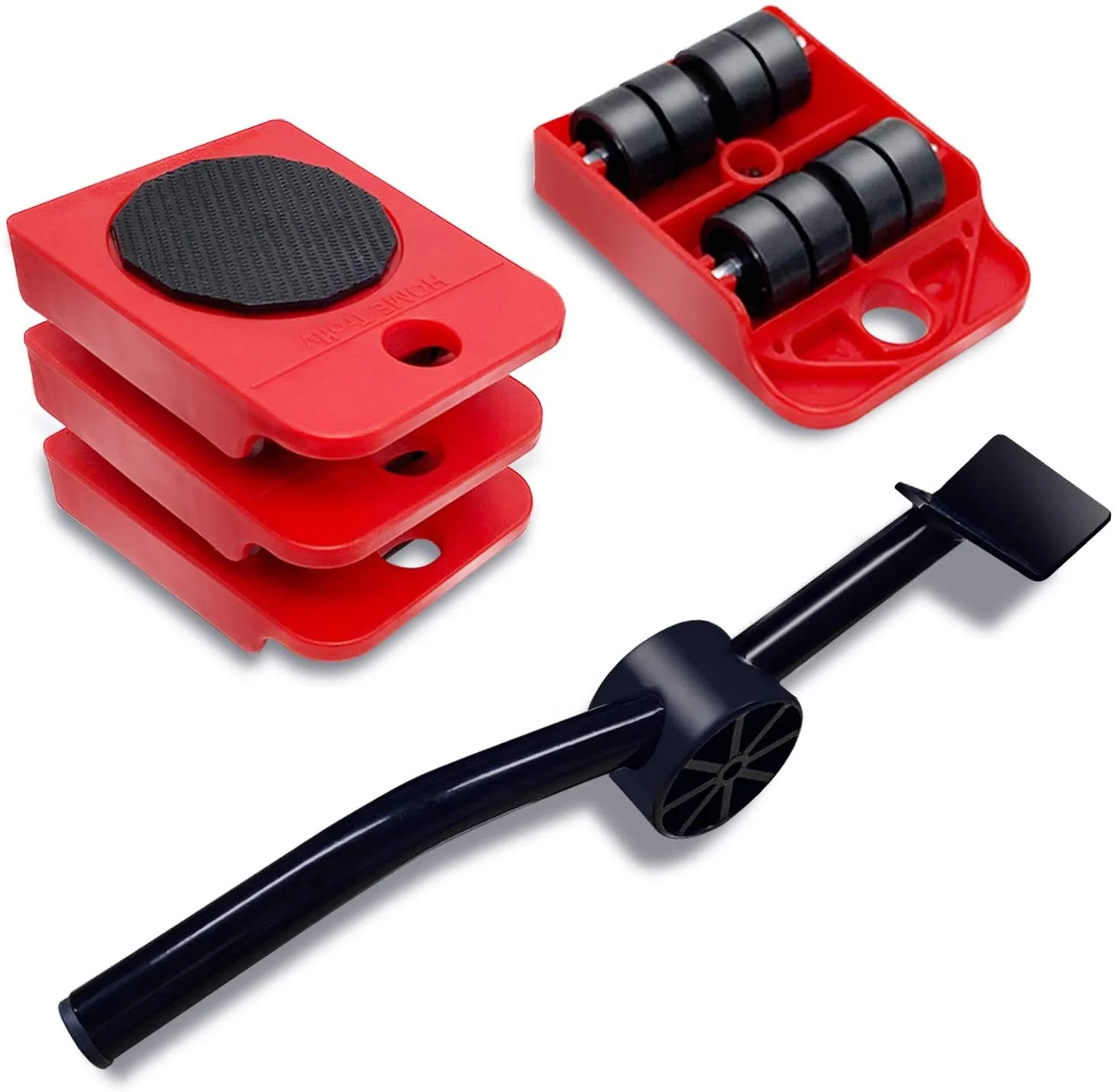 Furniture Slides Tools Kit Heavy Duty Mover Appliance Rollers Furniture Lifter Dolly Roller Set for Heavy Duty Furniture Moving