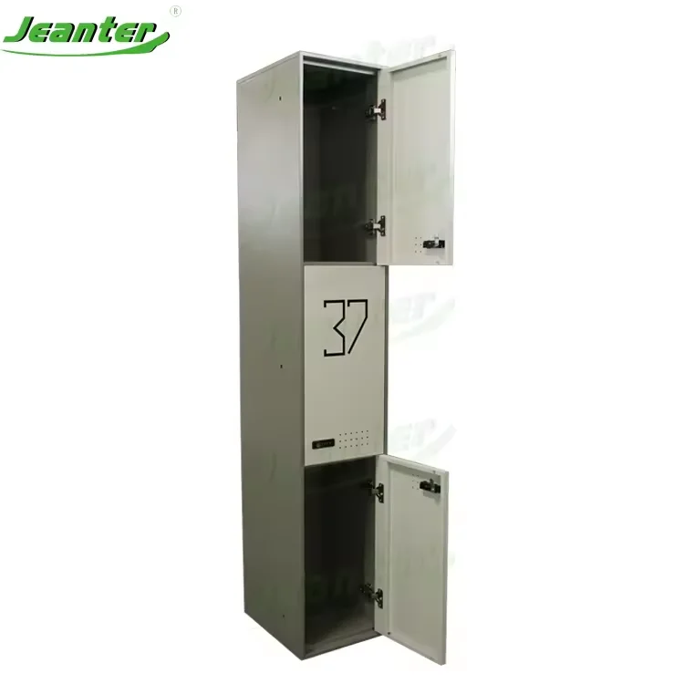 Durable quality customized folding bike lockers metal rental locker