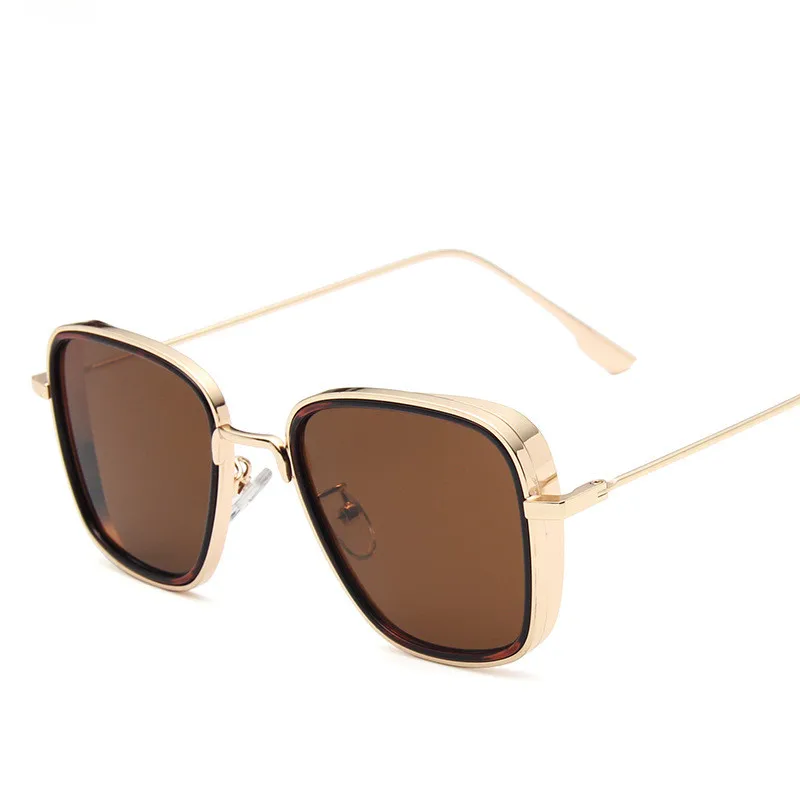 Очки солнцезащитные Kabir Singh мужские модные роскошные солнечные очки с индийским фильмом в квадратной золотой оправе крутые брендовые дизайнерские красные для ма