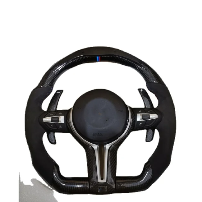 HOT SALE Genuine Alcantara m steering wheel for all BMW f32 f86 modified button LED racing carbon fiber steering wheel