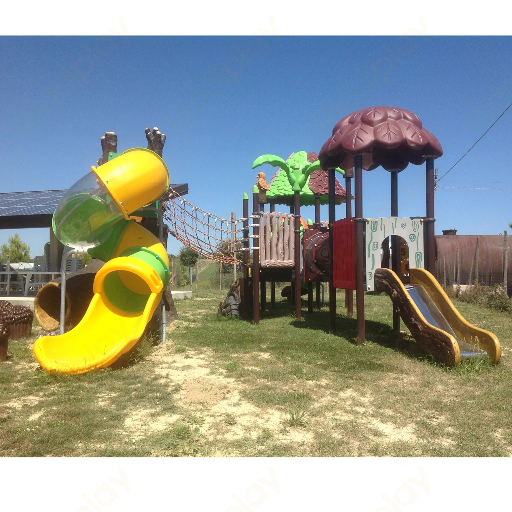 
Playground Manufacturer Children Outdoor Playground Houses Small Playground Modular Play System 