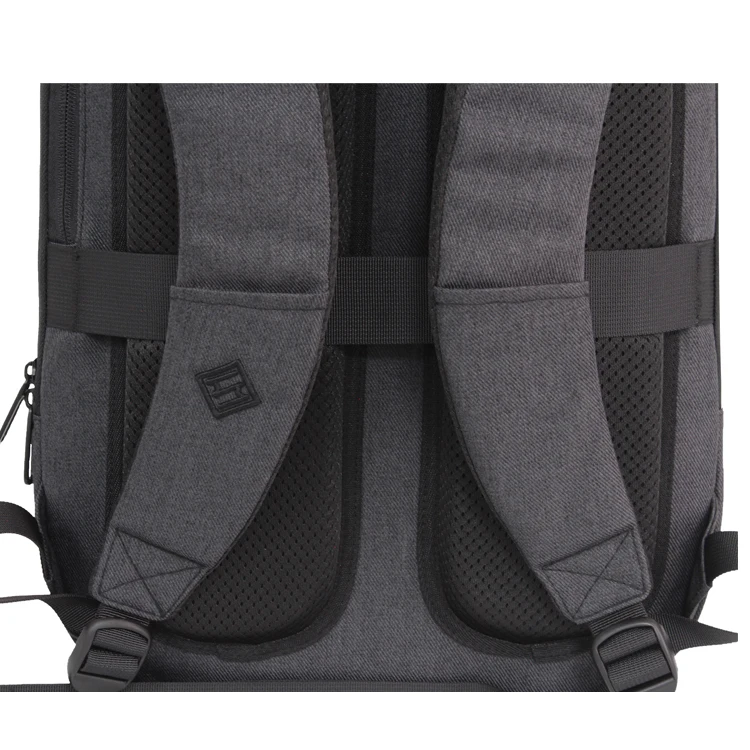 New twill business backpack travel duffel laptop backpack bag for man