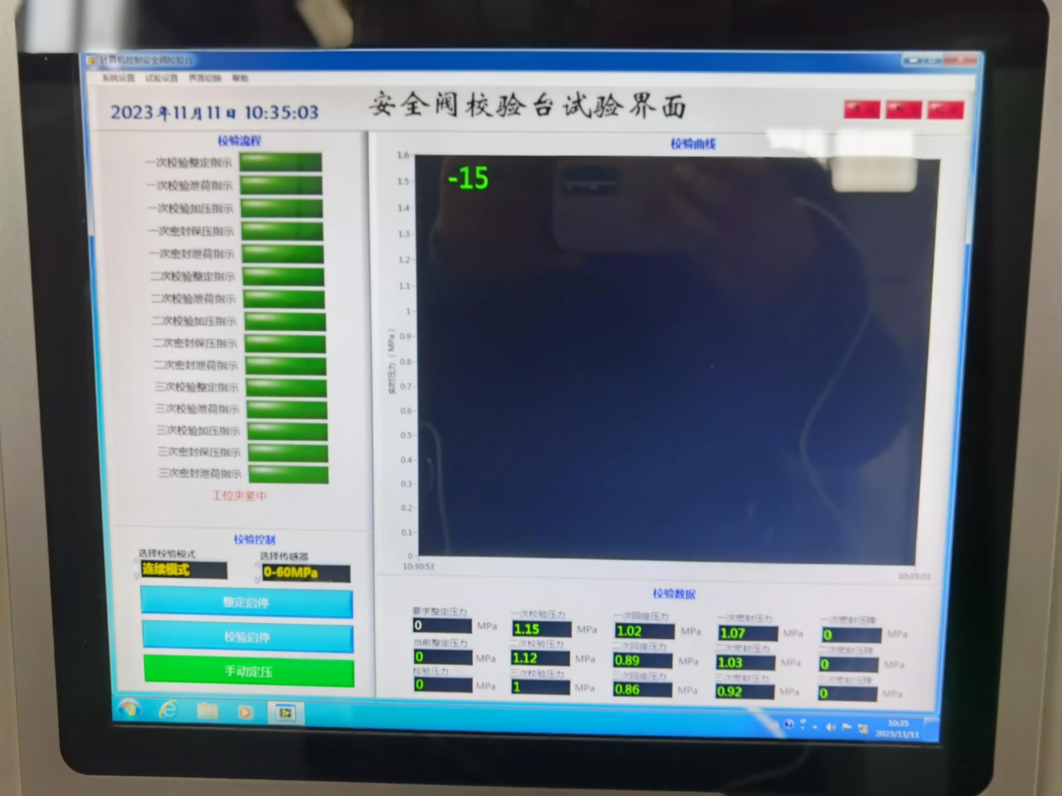 ODMT PSV Hydraulic Pumps and Safety Valves Test Bench and Test Stand with clamp station