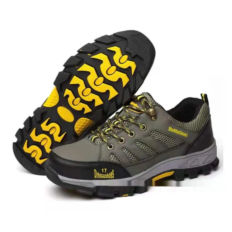 Популярная, превосходное качество, промышленная, строительная, мужская и женская обувь, противоскользящая защитная обувь