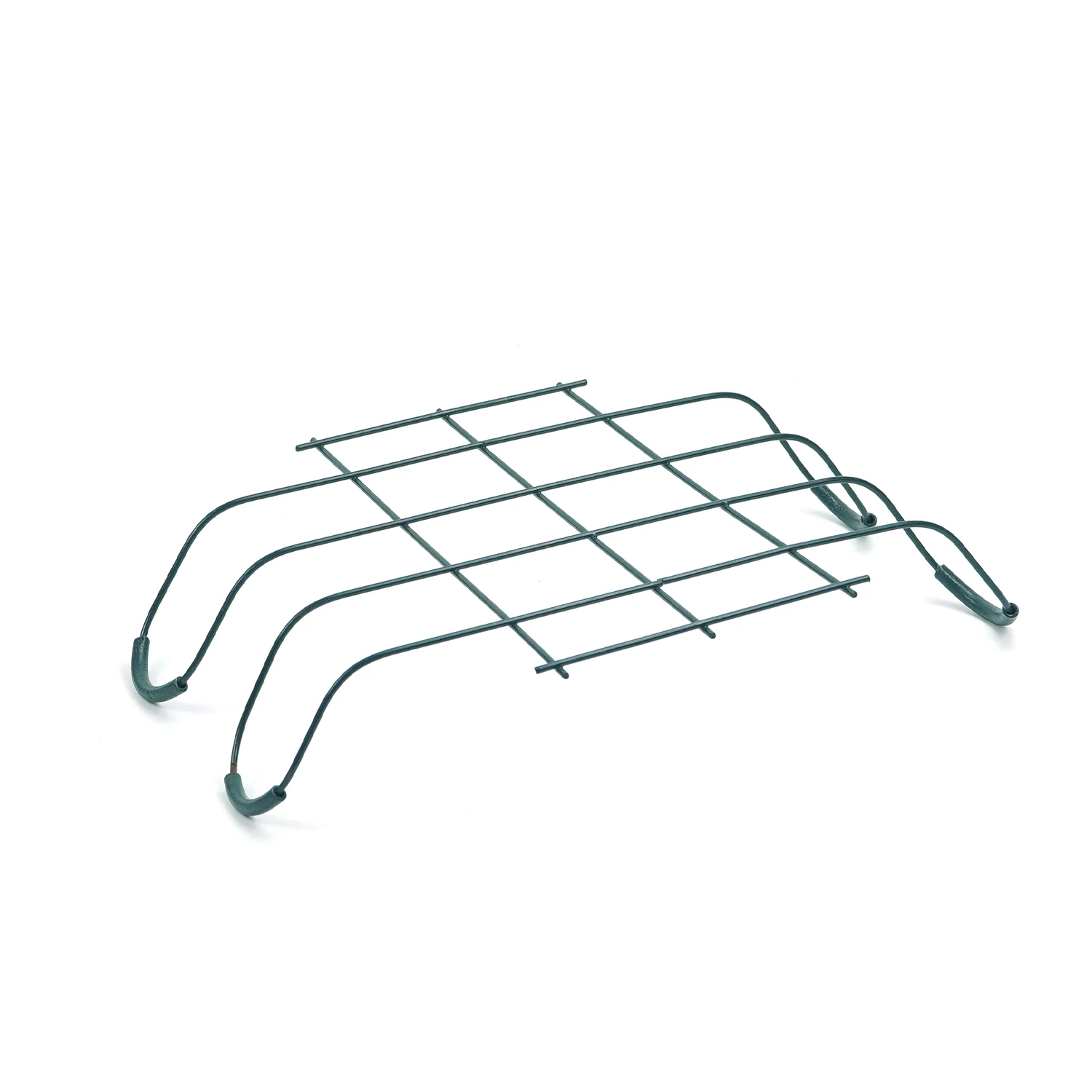 high quality durable aluminum adjustable green floral tombstone wire flower saddles