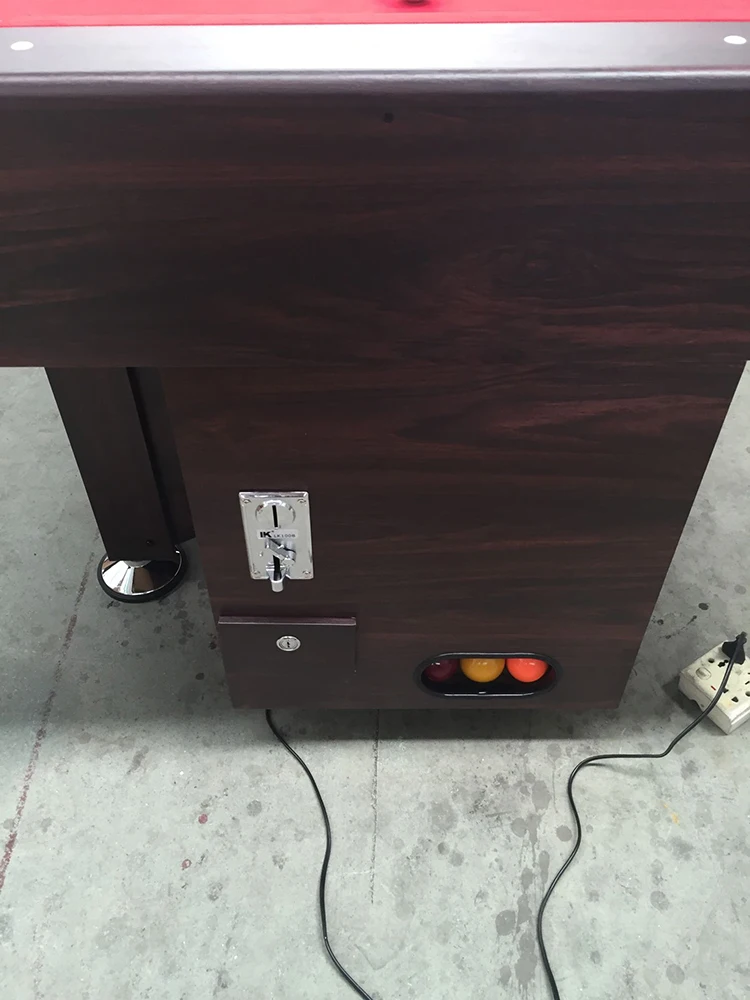 Дешевый полноразмерный бильярдный стол с монетами 7 футов 8 футов 9 футов, производитель в Китае