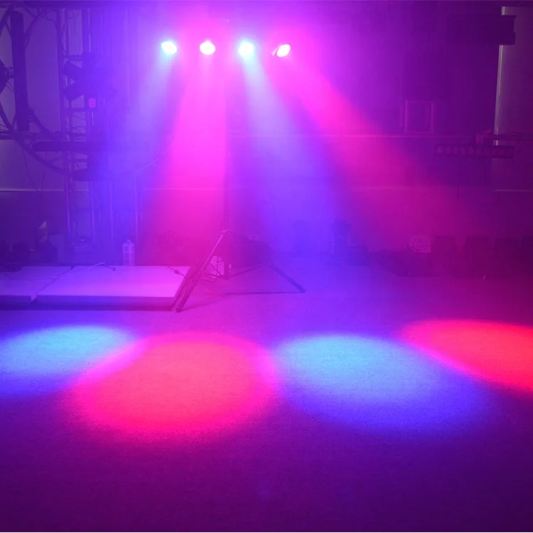 China high power 4x30W RGB 3in1 COB LED 4 par light led par bar dj  lighting
