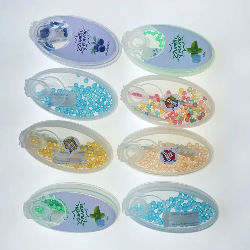 Menthol Cigarette Crushball Click Capsules Box Smoking Rechargeable Lighter Electric Lighter Rechargeable