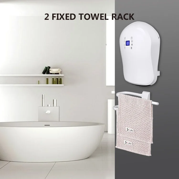 Wholesale Products IP24 Water Proof Towel Rack Wall Mounted Bathroom Electric Heatercopy