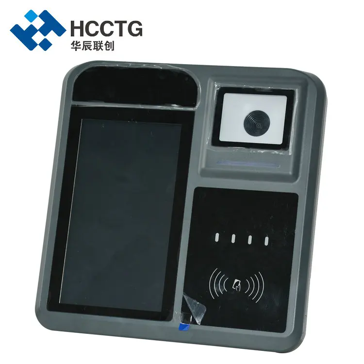 4G WIFI NFC Smart Android Bus Validator With QR Module for Automatic Fare Collection P18-Q