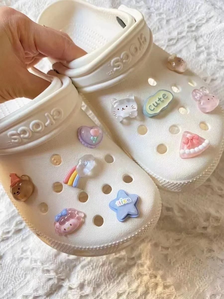 New Arrival Shoe Charms Clogs Stickers 2024 Charm Shoe Custom Designer Pvc Custom For shoe Charms Logo Women Men Clogs