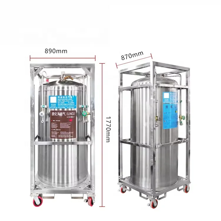 Хорошая распродажа самонапорный жидкий азотный цилиндр Lco2 Ln2 Криогенное судно Dewar