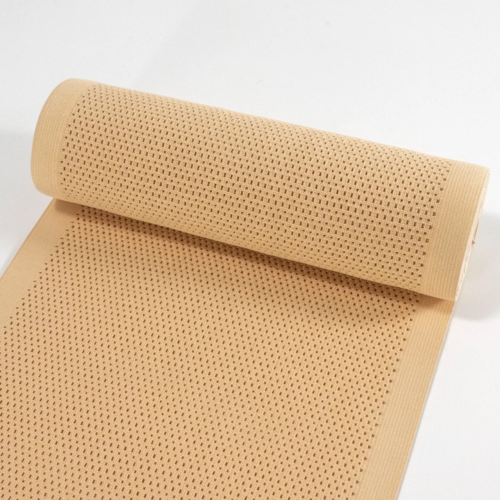 Wholesale colorful fish ribbon nylon breathable soft super wide elastic band for garment accessories