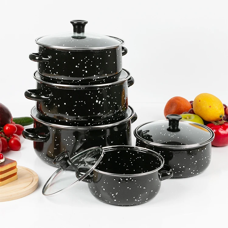 Wholesale Cookware Sets Kitchen Ceramic Pots Mini Soup Pot Cooking Round Shape Casserole Kingcheck Hot Selling