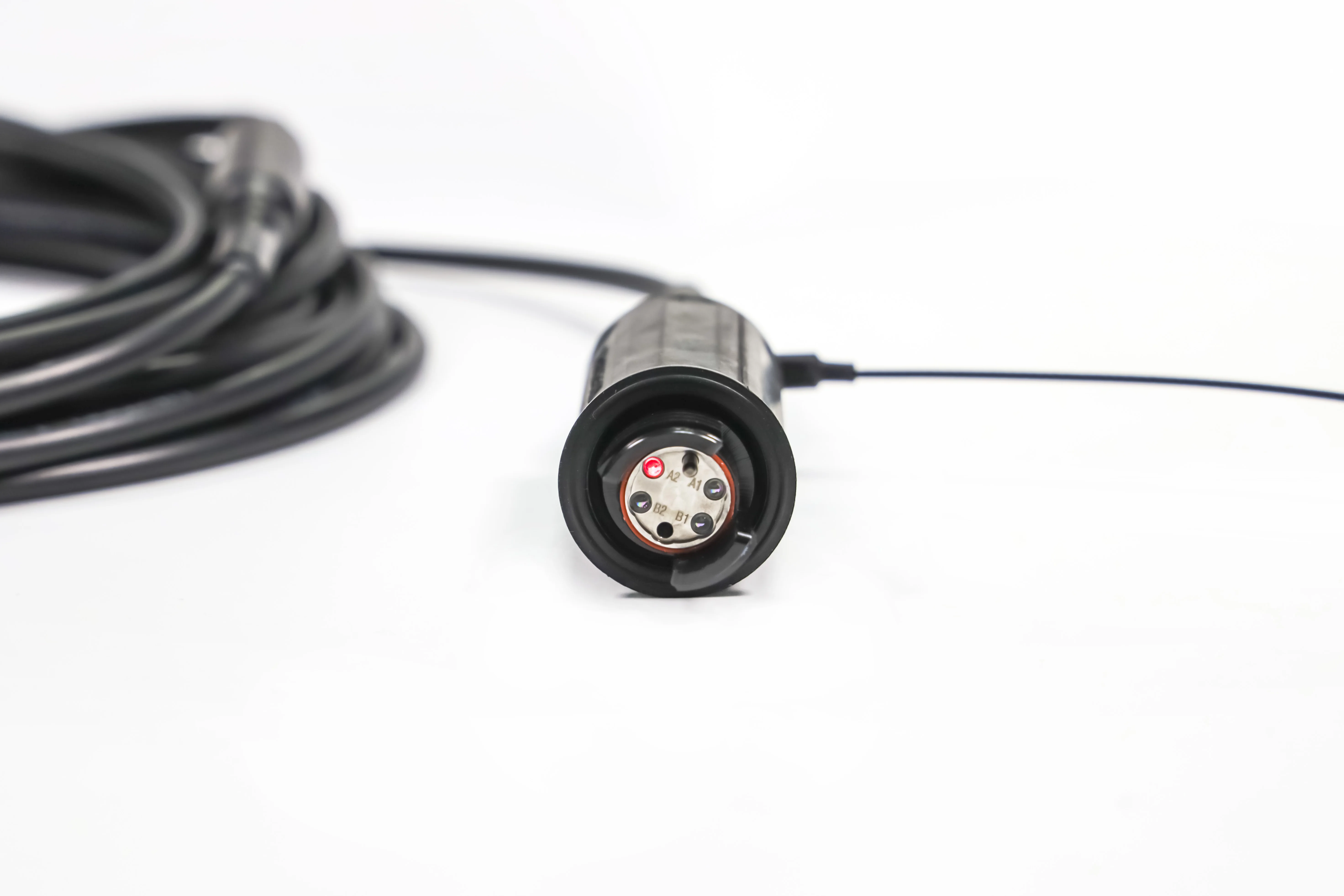 Expanded Beam lens 2Core 4 cores TPU 5.5mm Patch Cord IP68 Field Deployment Outdoor Fiber Optic Connector