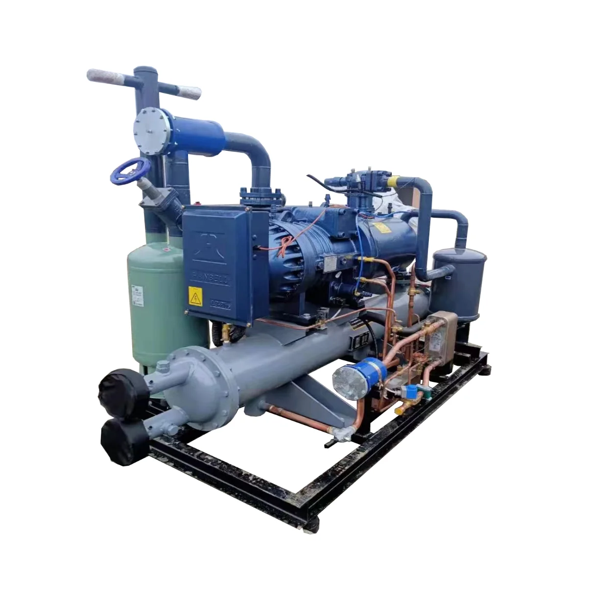 Customized screw compressor air-cooled condensing device for refrigeration room