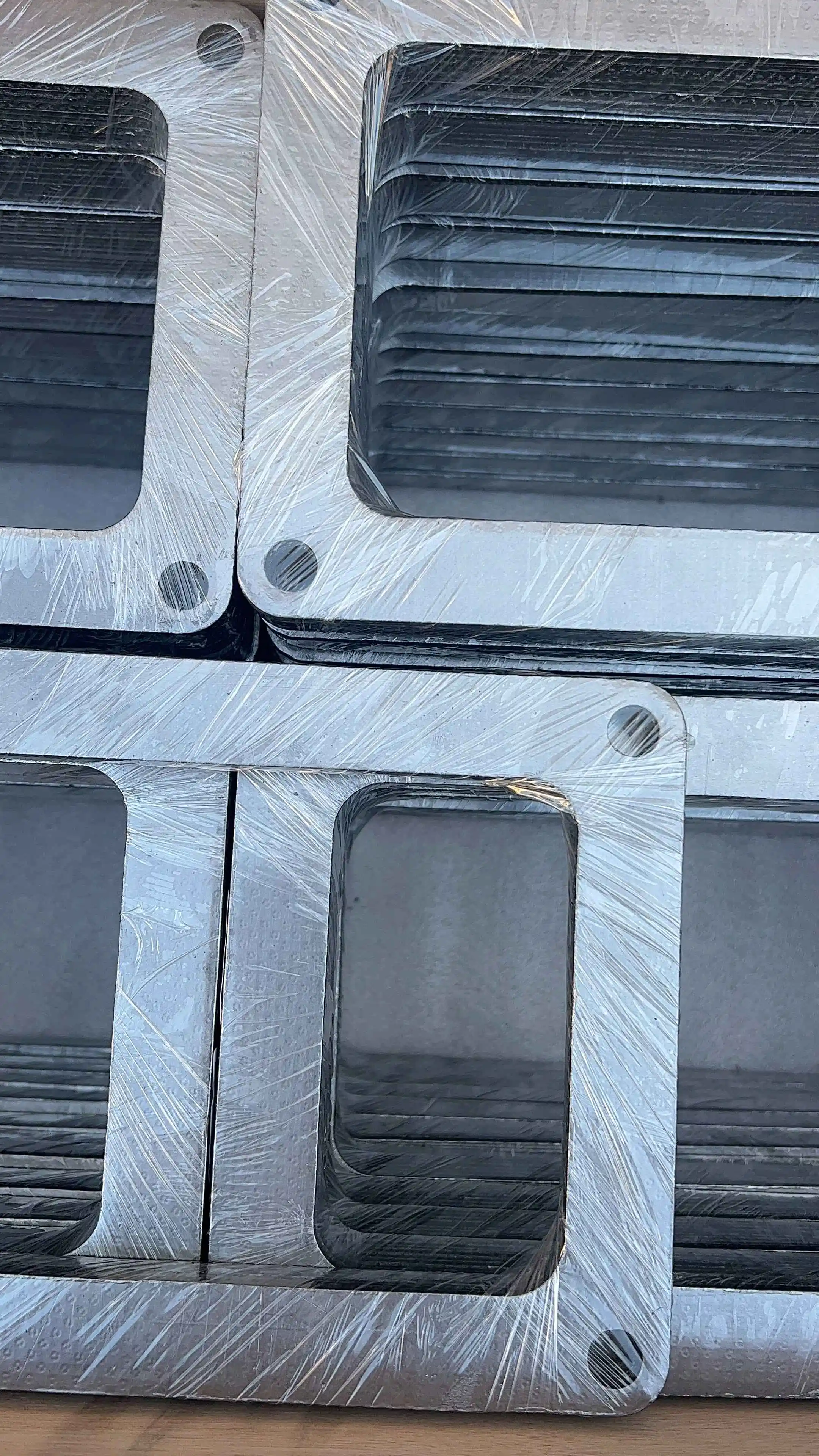 Customized metal graphite gasket flexible graphite ring pump flange gasket