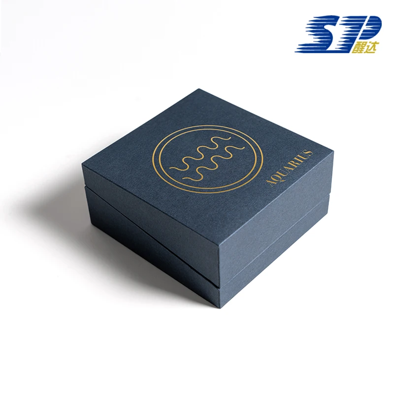 Custom Logo Printed Jewellery Packaging Boxes Paper Gift Magnet Close Jewelry Box