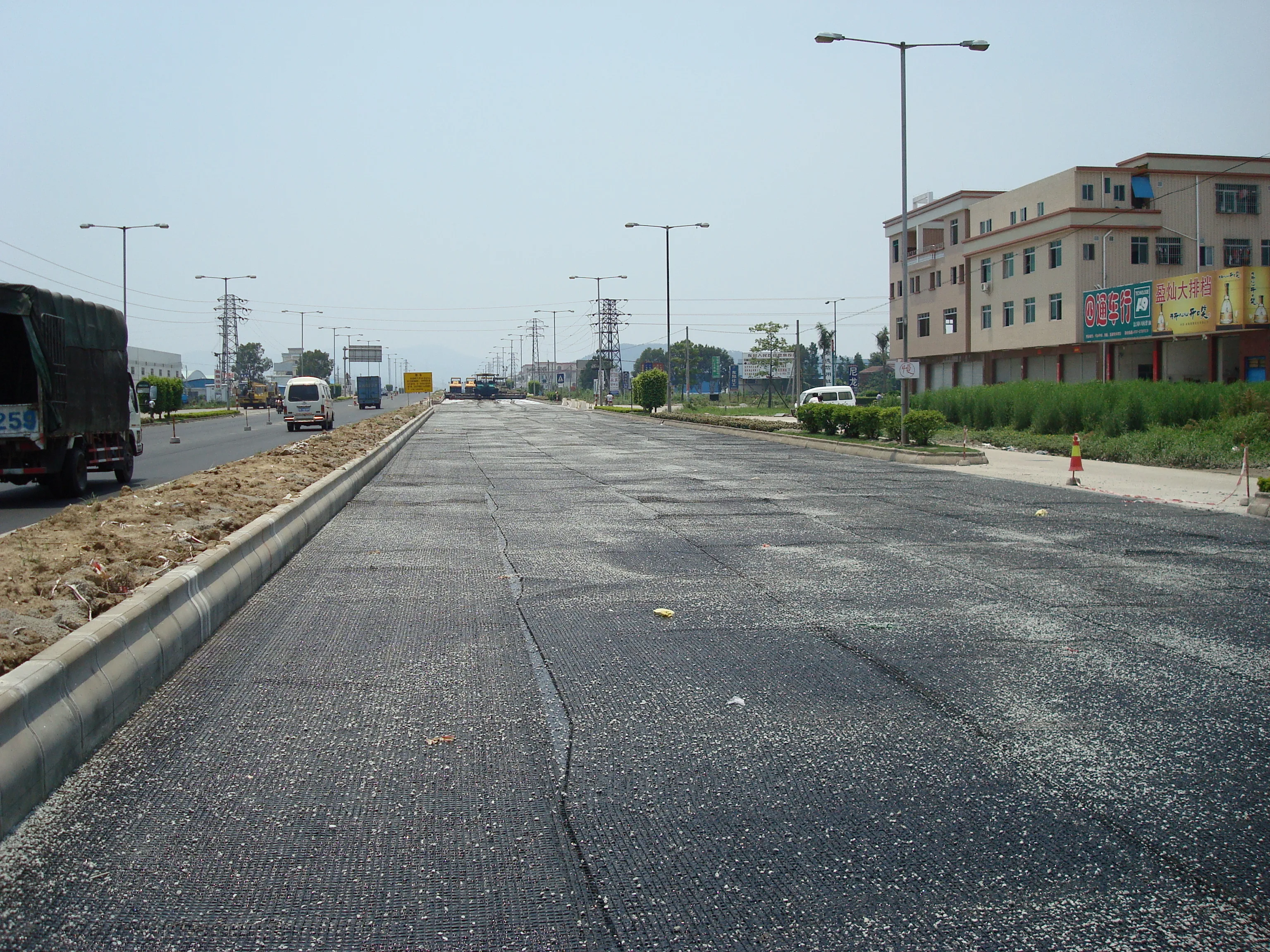 high tensile strength Plastic Soil Stabilization Biaxial Geogrid price