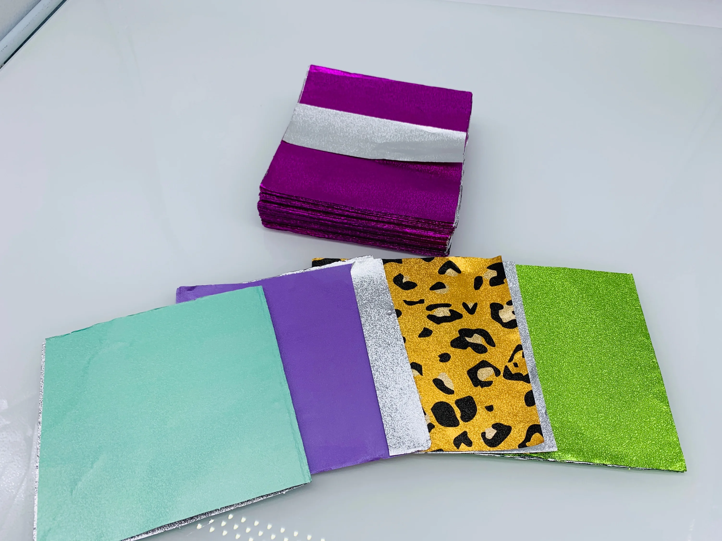 Professional Salon Foil Powder Applicable Aluminum Beauty Roll Pop up Hairdressing Foil Sheet