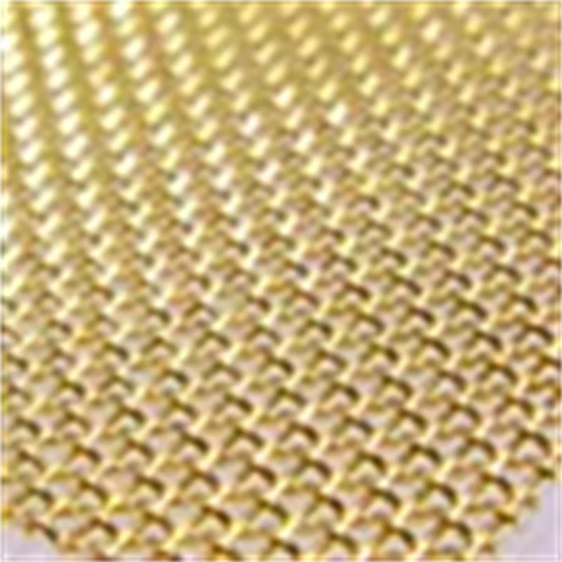Weaving Brass Wire Mesh For Filtering Equipment Parts And Shields / Woven Copper Screen Ultra Fine Brass Mesh
