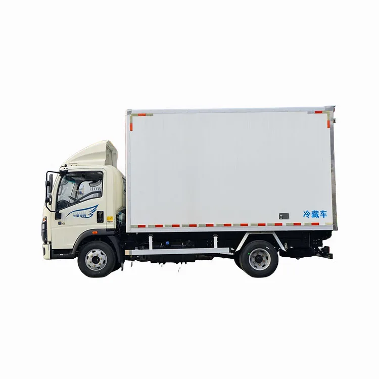 1 ton Howo Small Meat Hanging Refrigerated Body Unit Truck