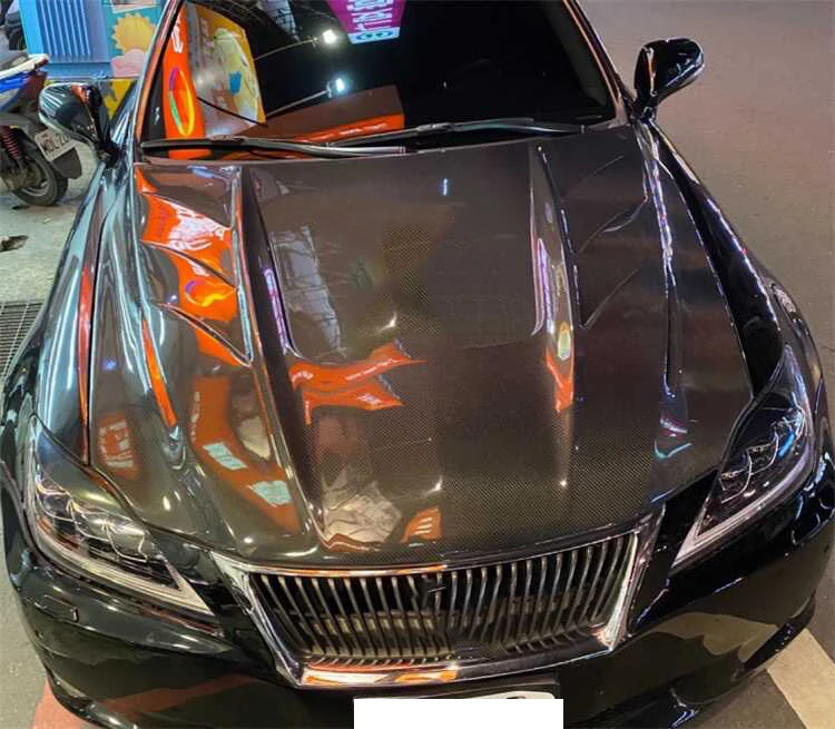 Carbon Fiber Engine Bonnet Hood For Lexus Is200 Is250 Is300 Is350