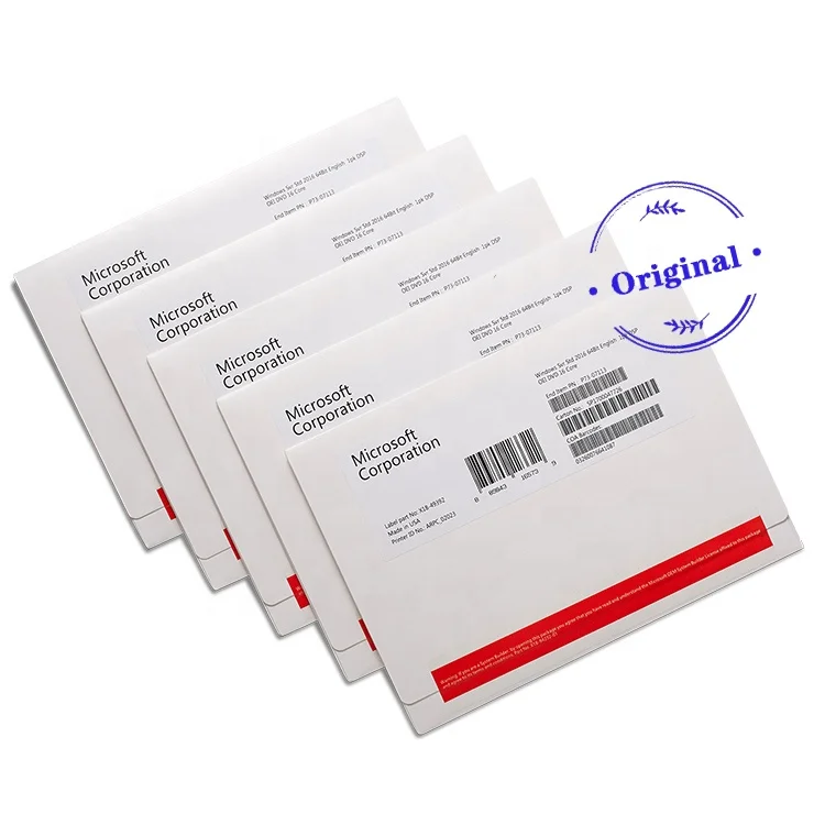 Microsofts 2016 Windowss Server Standard enterprise Pro and Enterprise Version Computer Software Key