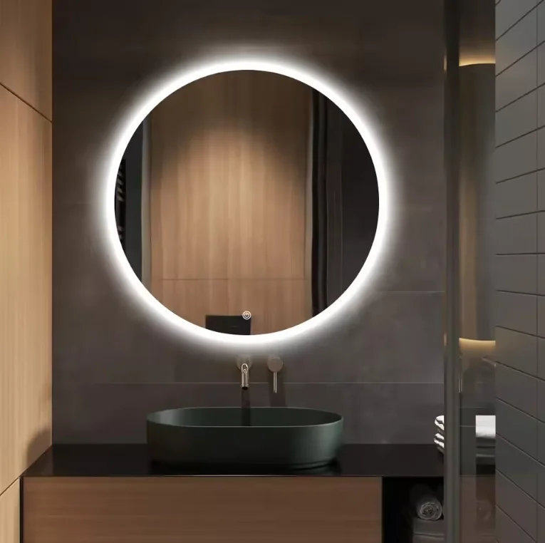 Samiyah led bath smart mirror led smart bathroom mirror with led light for bathroom intelligent wall mounted mirror