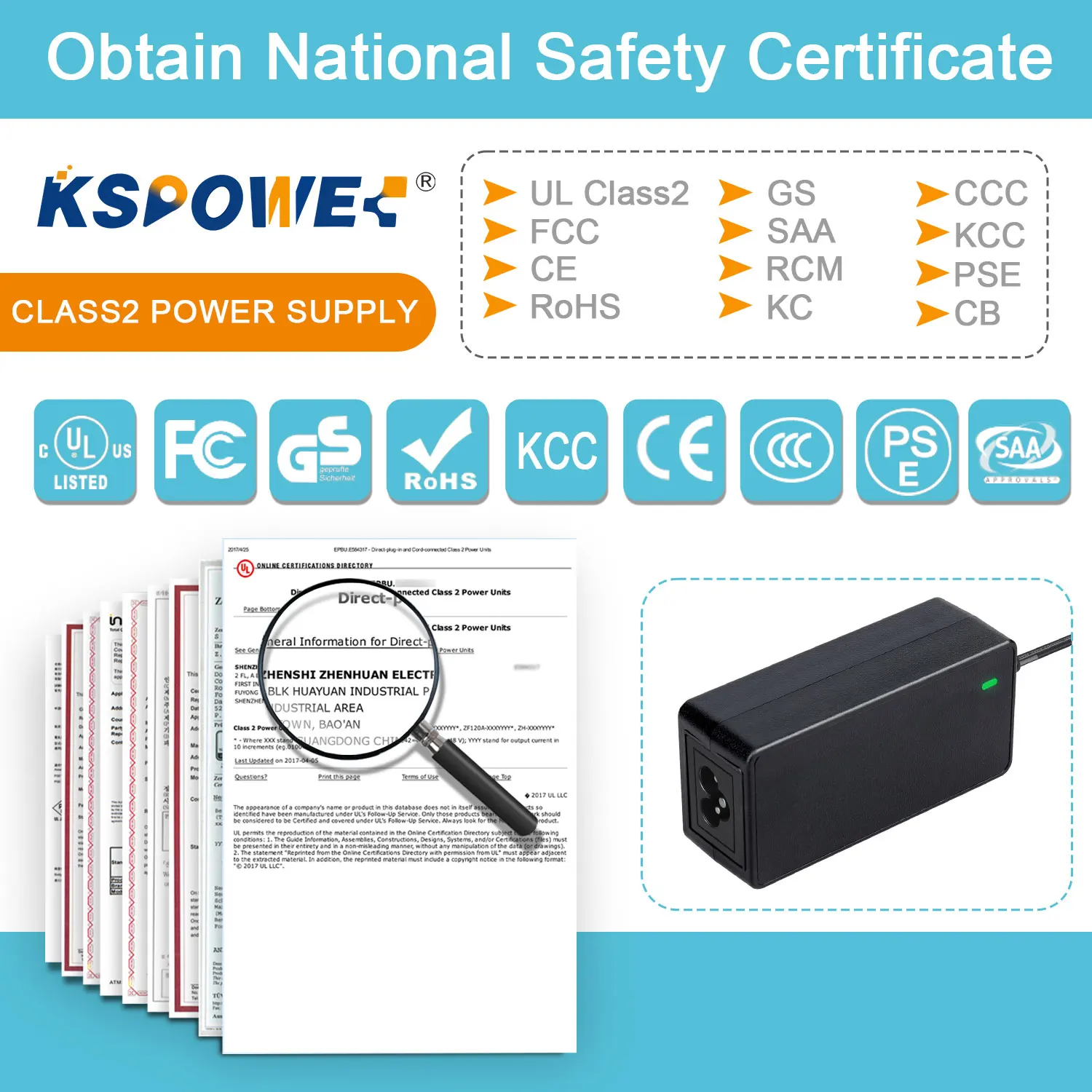 customizable power adapter 18W 36V0.5A 36 V Vdc Volt Volts 0.5 A Amp Amps Ampere 36volts 0.5amps 36vdc 500ma UL1310 Transformers