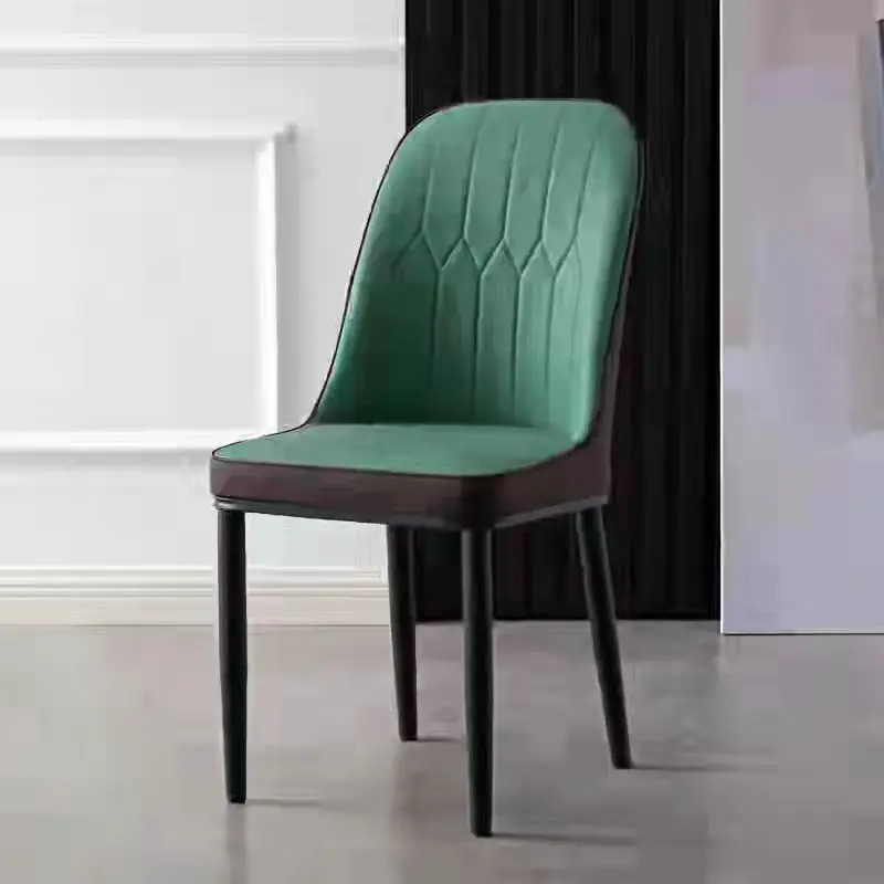 Роскошные обеденные стулья, постмодернические скандинавские деревянные стулья, американские Семейные обеденные столы, стулья и мягкие кожаные сумки