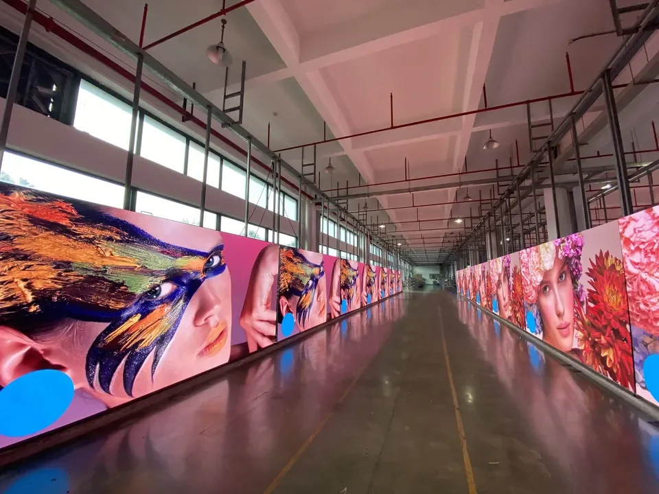 P4 led screen video panel backstage led screen full-color led cube screen