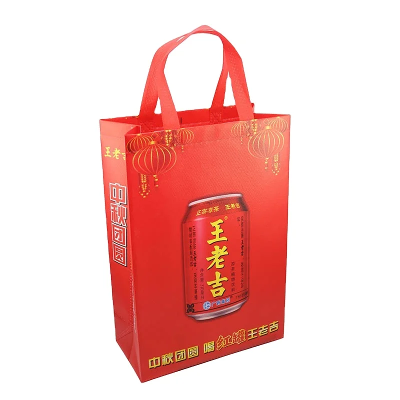 Reusable Durable Printed Non Woven Foldable Shopping Bag with Tote