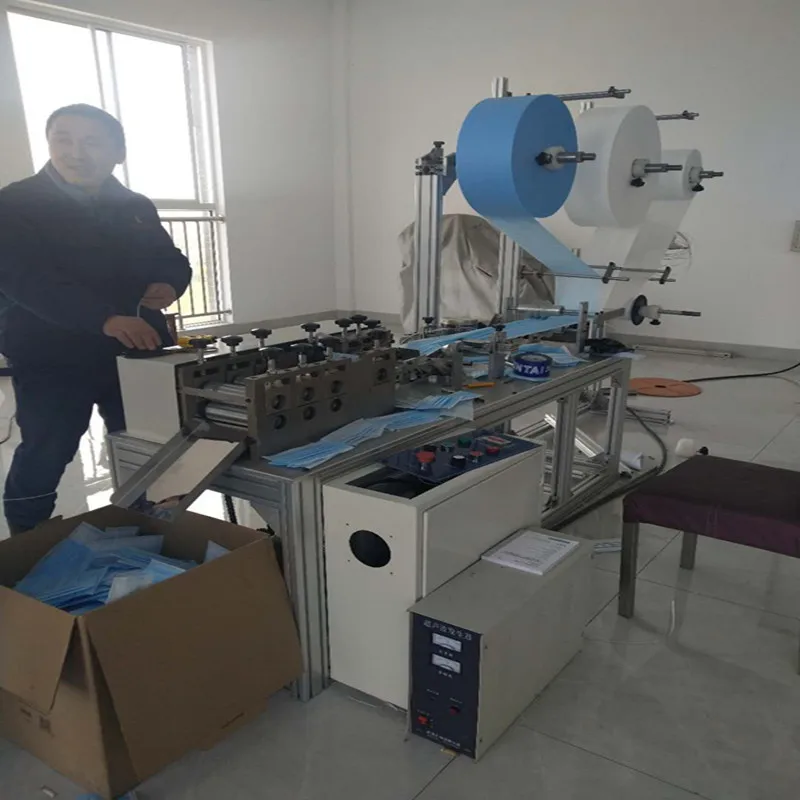 Полуавтоматическая машина для нанесения маски на лицо