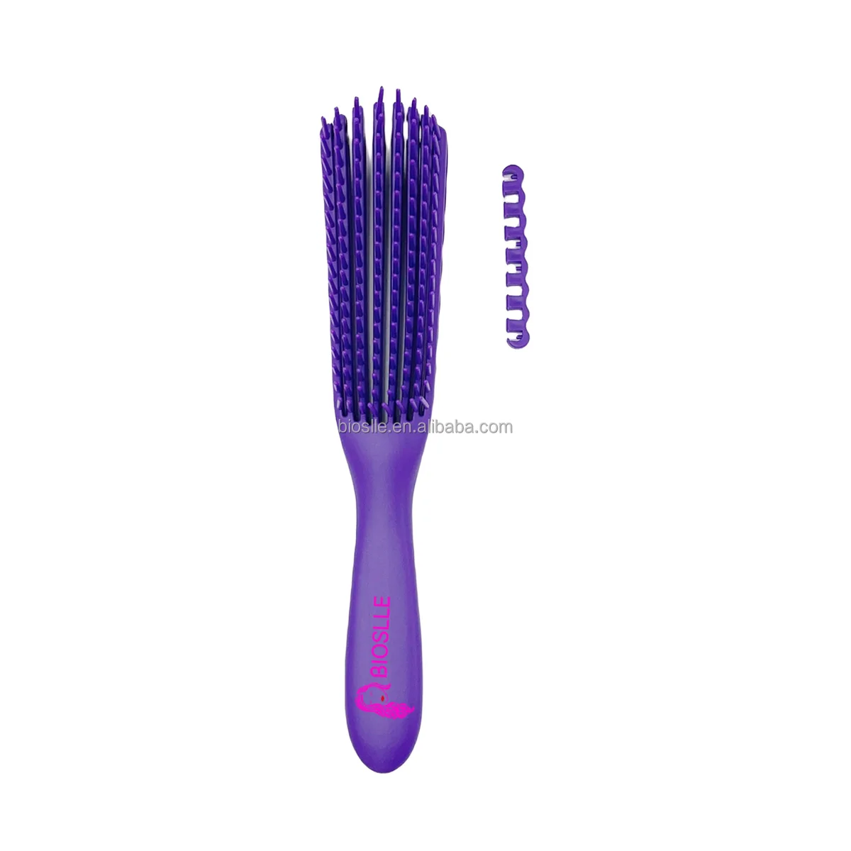detangler Hair Brush men Plastic Handle Magic Eight Rows Octopus Spare Ribs Afro Comb Detangling Hair Brush